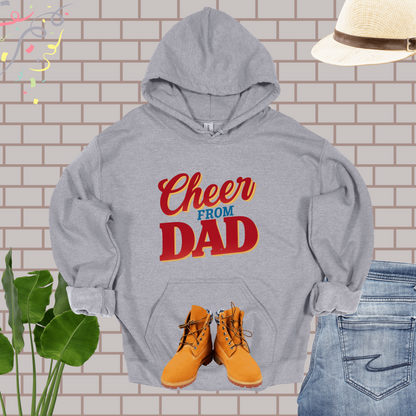 Cheer Dad Sport Grey Hoodie