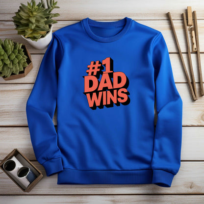 #1 Dad Royal Sweatshirt