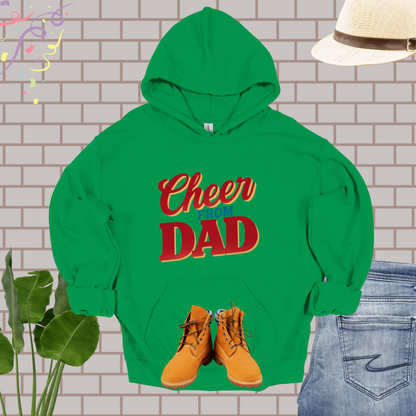 Cheer Dad Irish Green Hoodie