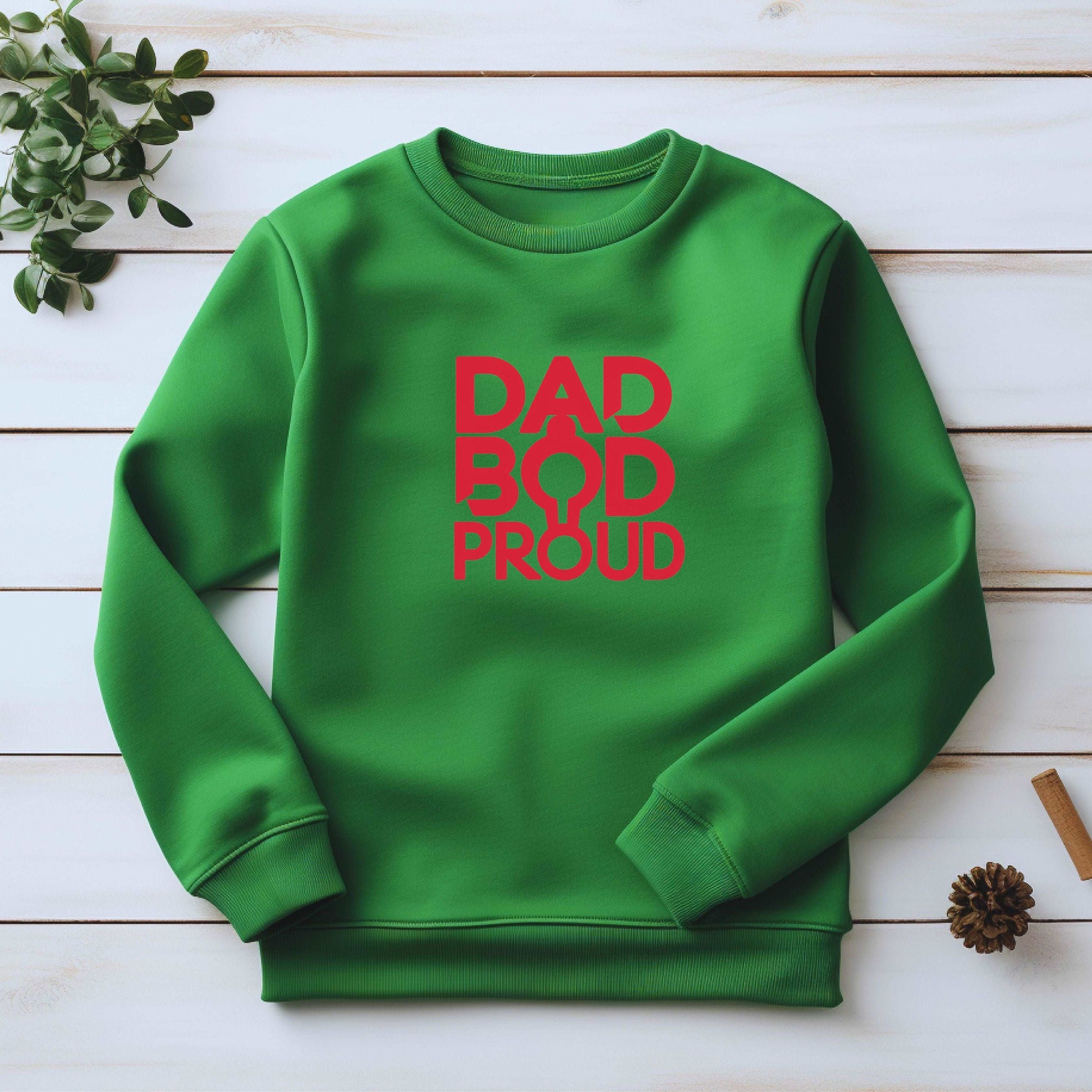 Dad Bod Irish Green Sweatshirt