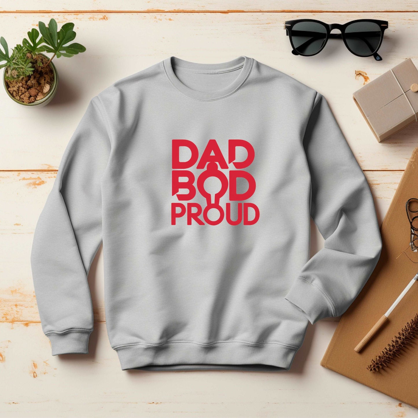 Dad Bod Sport Grey Sweatshirt