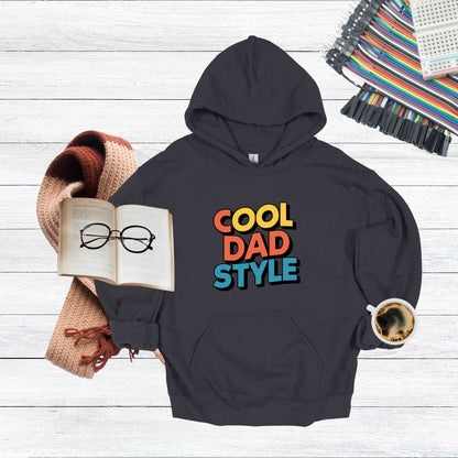 Cool Dad Charcoal Hoodie