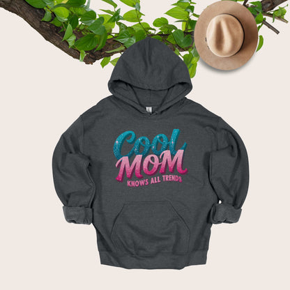 Cool Mom Dark Heather Hoodie