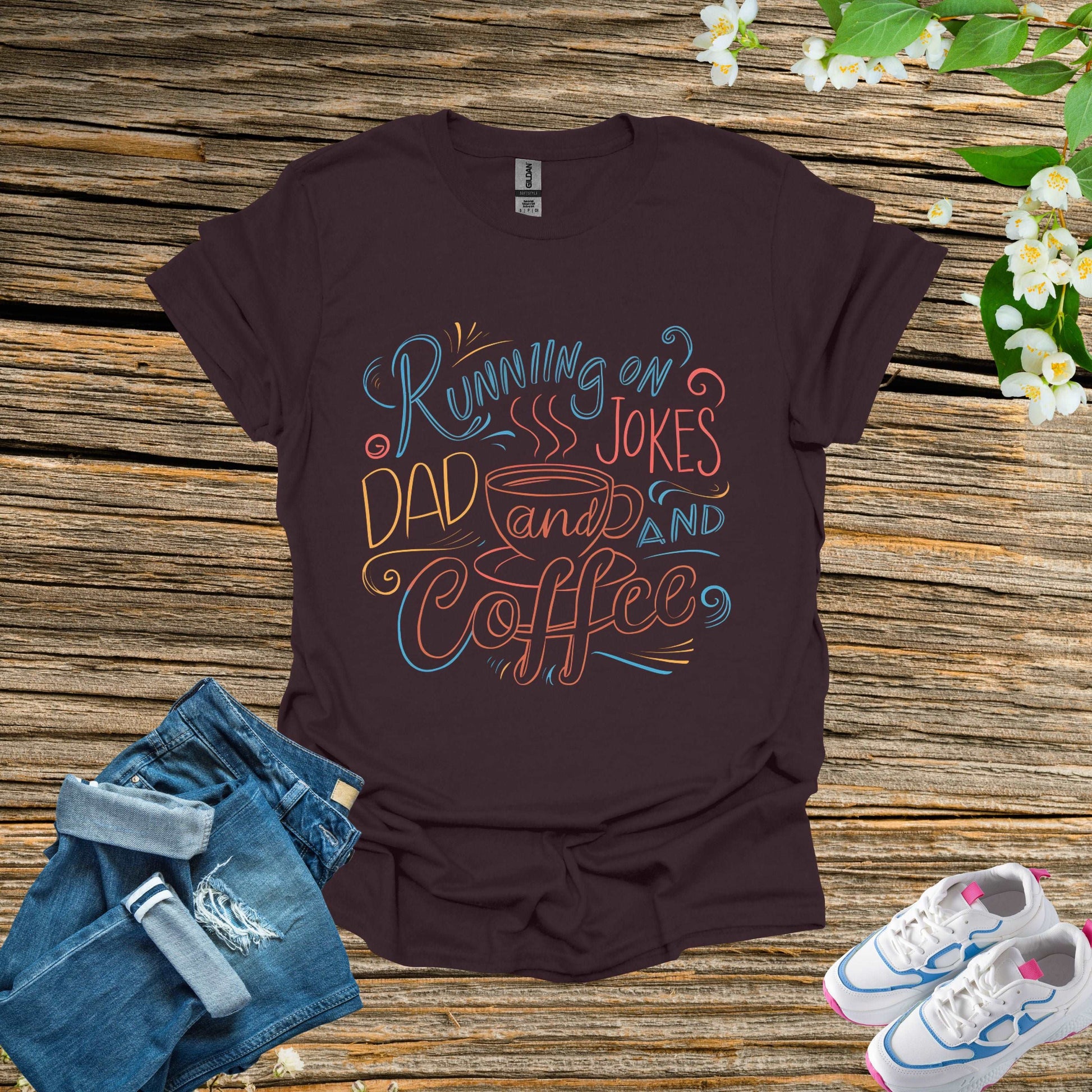 Dad Joke Dark Chocolate Shirt | Coffee with Father