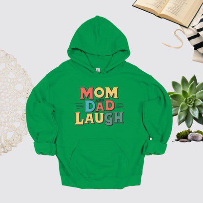 Mom and Dad Irish Green Hoodie