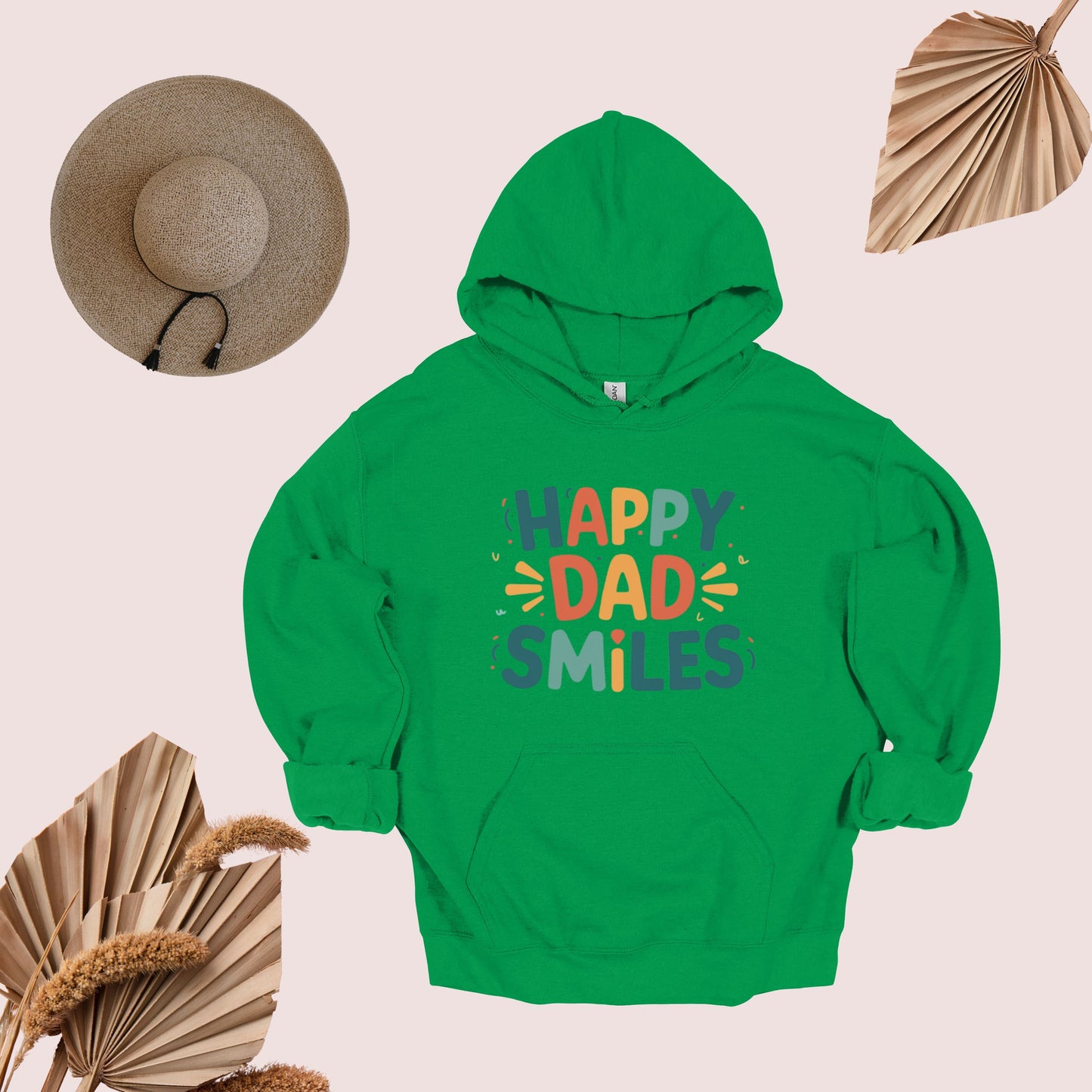 Happy Dad Irish Green Hoodie