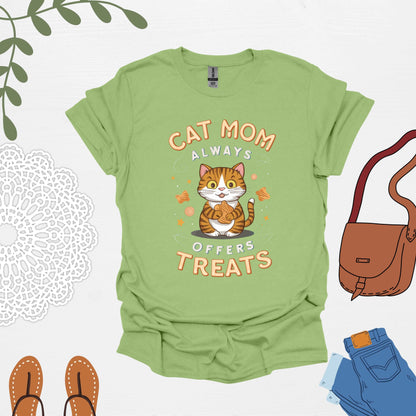 Cat Mom kiwi Shirt  Rule the Feline Kingdom