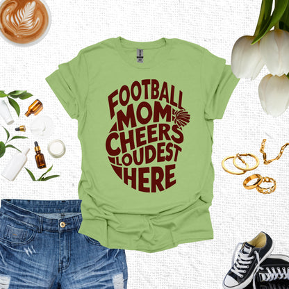 Football Mom Shirt - Own the Sidelines