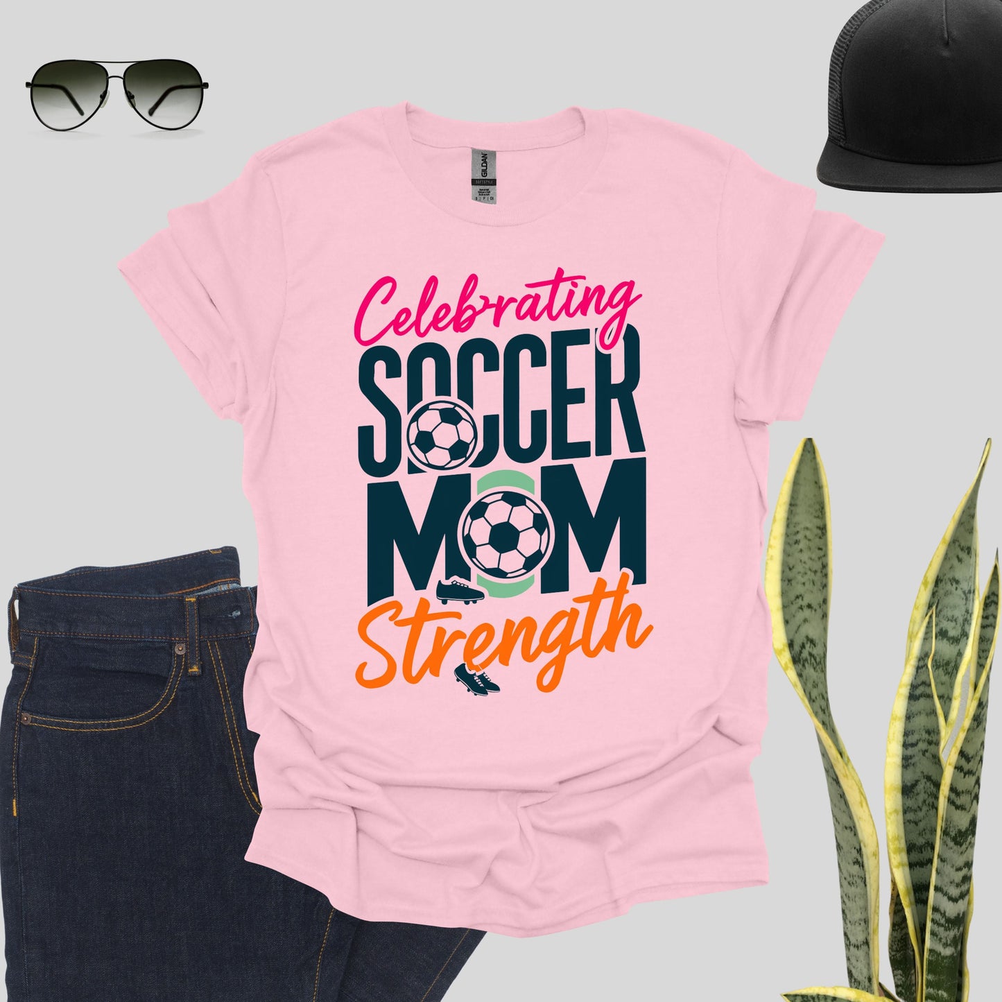 Soccer Mom light pink Shirt