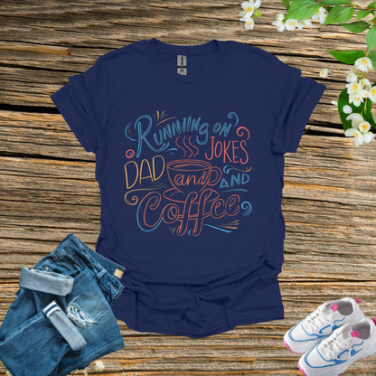 Dad Joke Navy Shirt | Coffee with Father