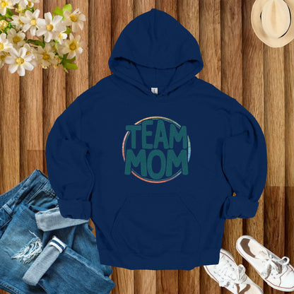 Tea Mom Navy Hoodie