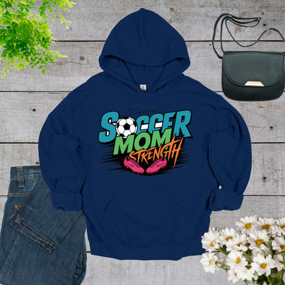 Soccer Mom Navy Hoodie