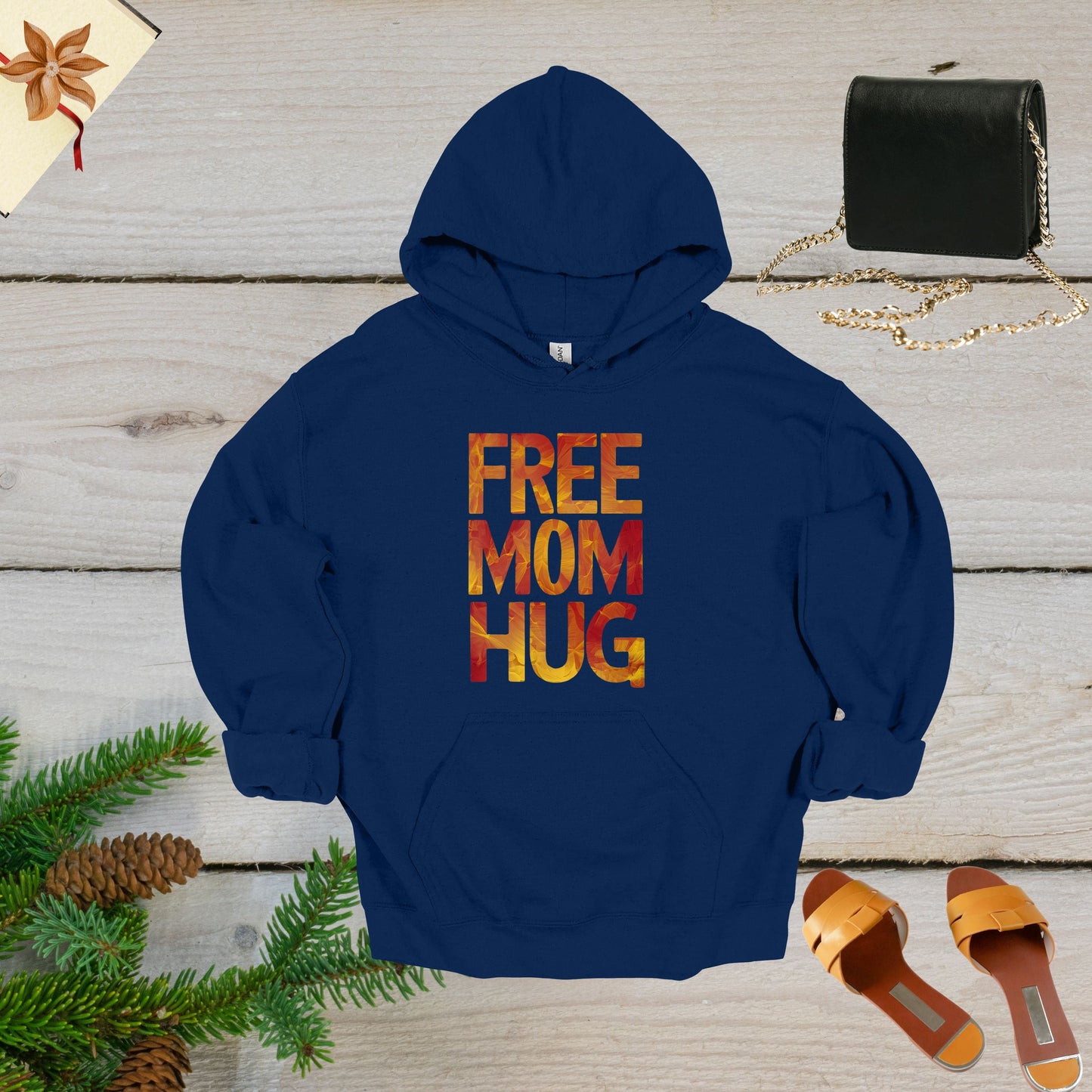 Free Mom Hug Hooded Sweatshirt