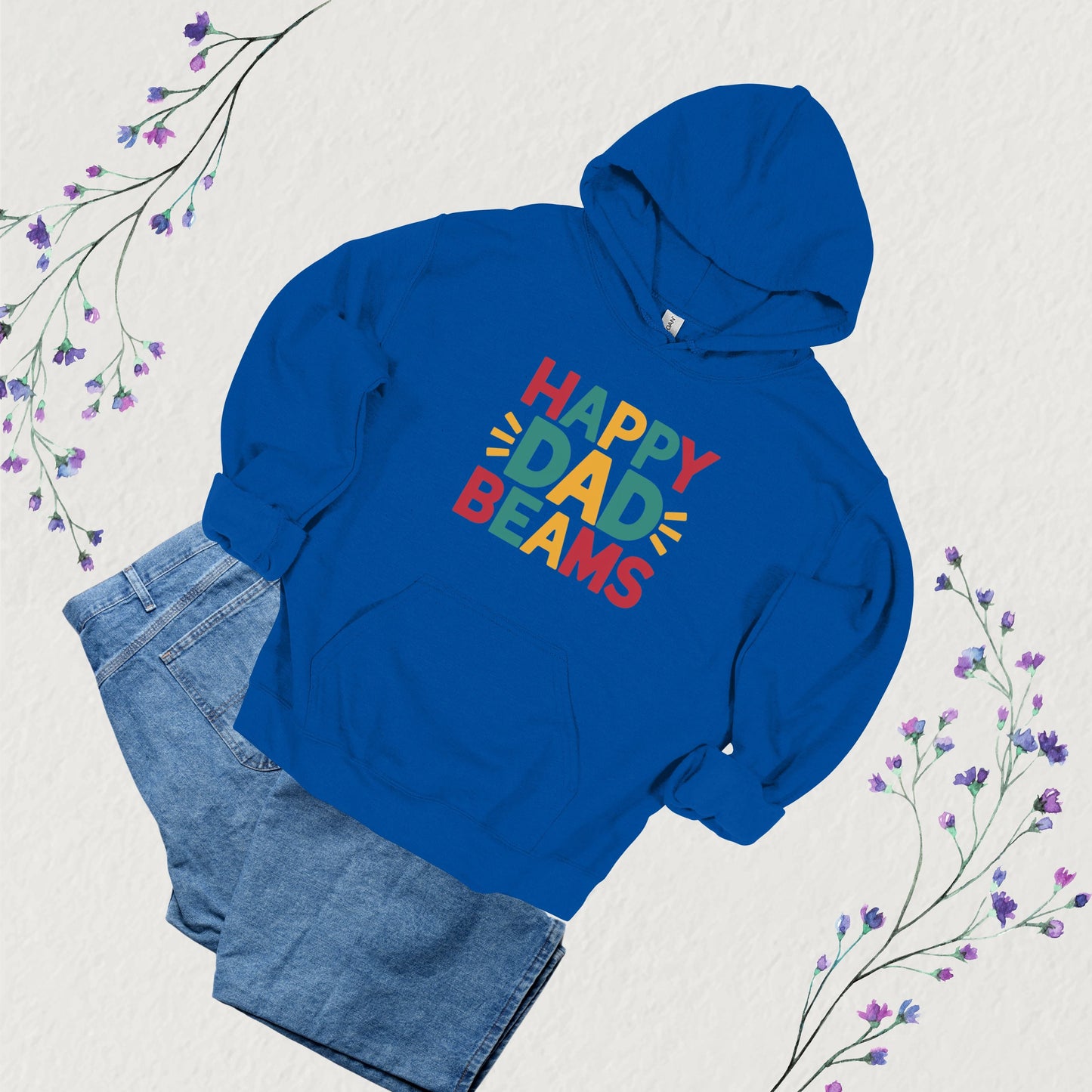 Loving Dad Royal Hoodie