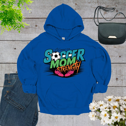 Soccer Mom Royal Hoodie