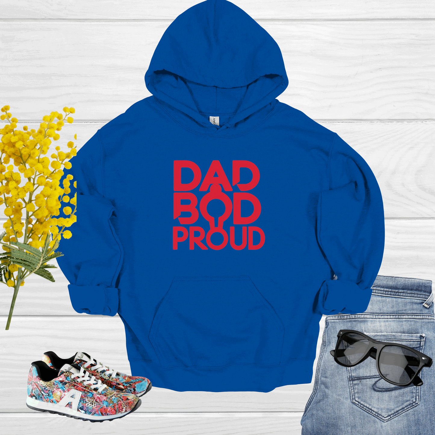 Dad Bod Royal Hoodie