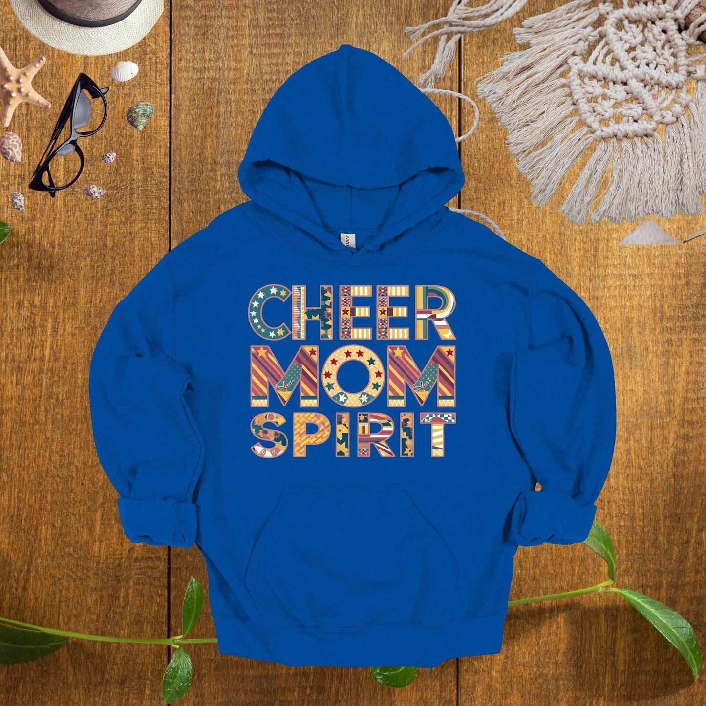 Cheer Mom Royal Hoodie