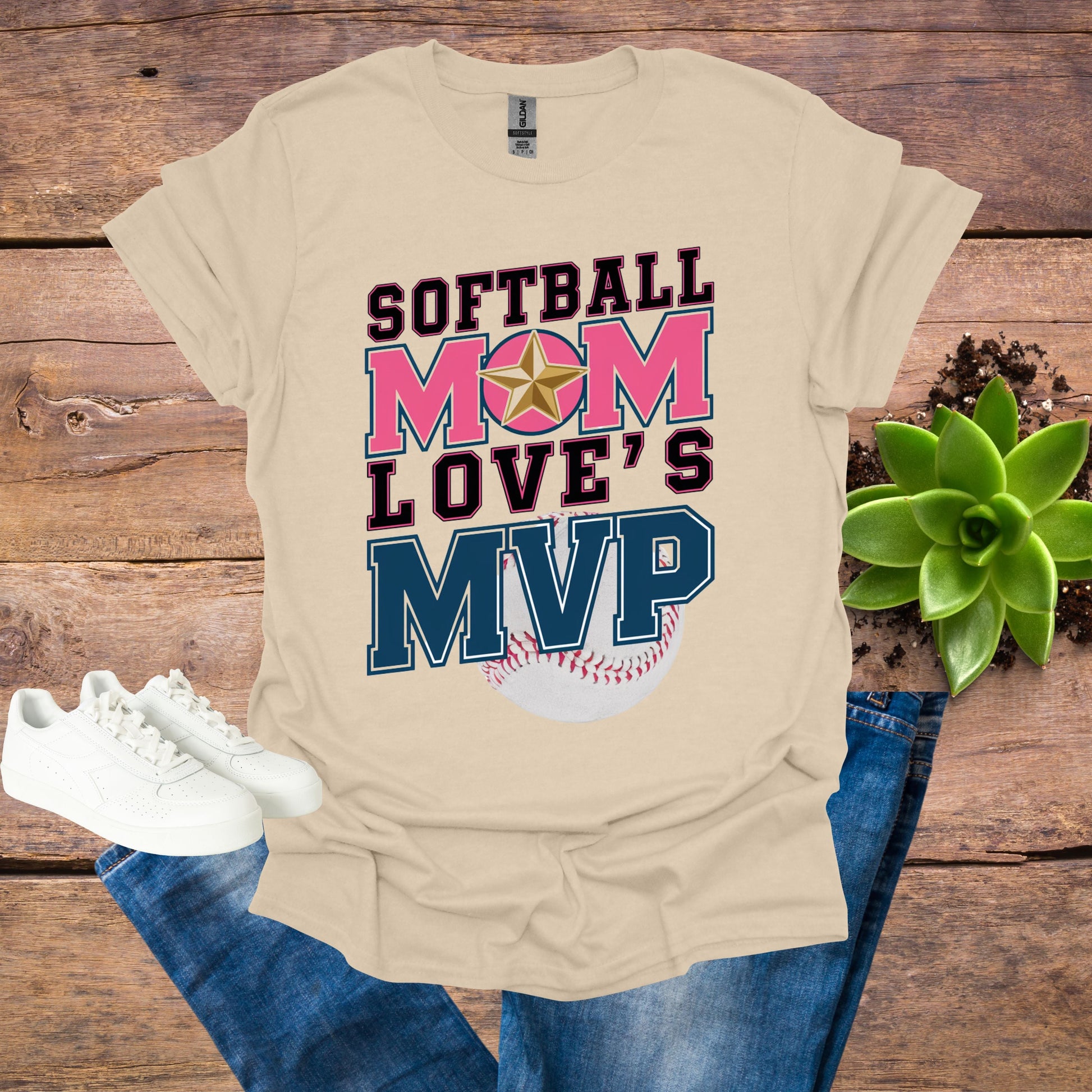 Softball sand Mom Shirt