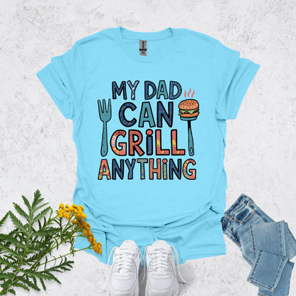 Top dad shirt | My Dad Can Grill Anything