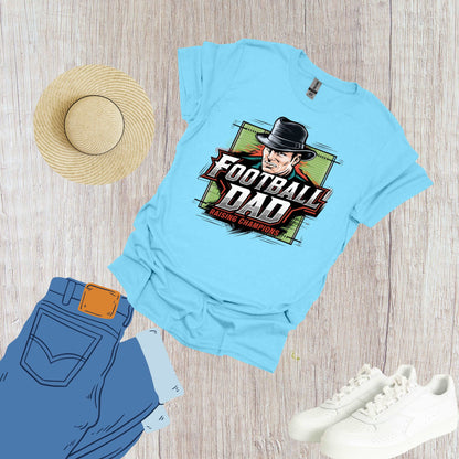 Football Dad Sky Shirt Raising Champions Daily