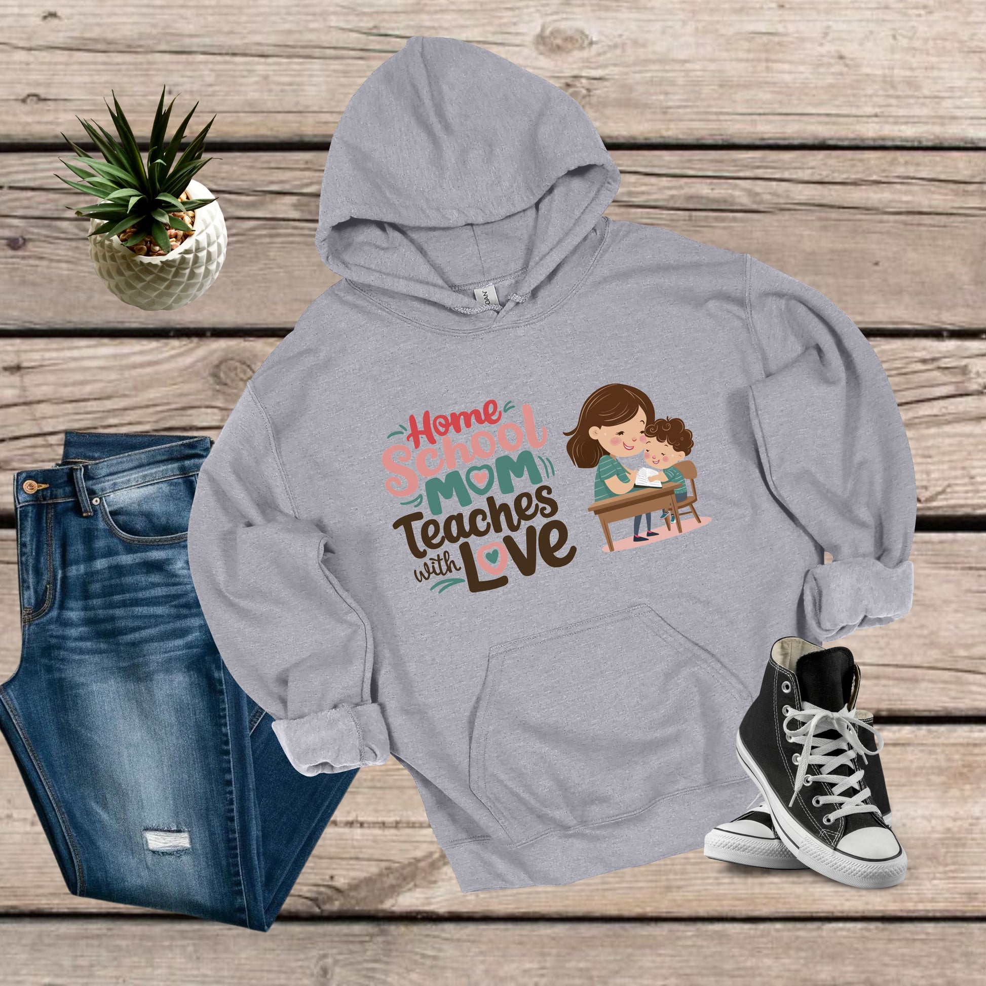 Soccer Mom Sport Grey Hoodie