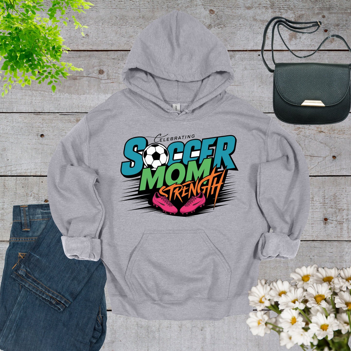 Soccer Mom Sport Grey Hoodie