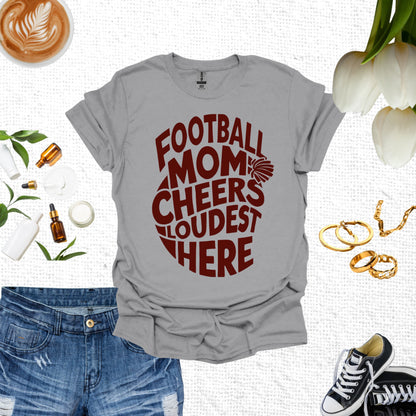 Football Mom Shirt - Own the Sidelines