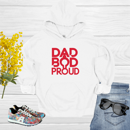 Dad Bo White Hoodie