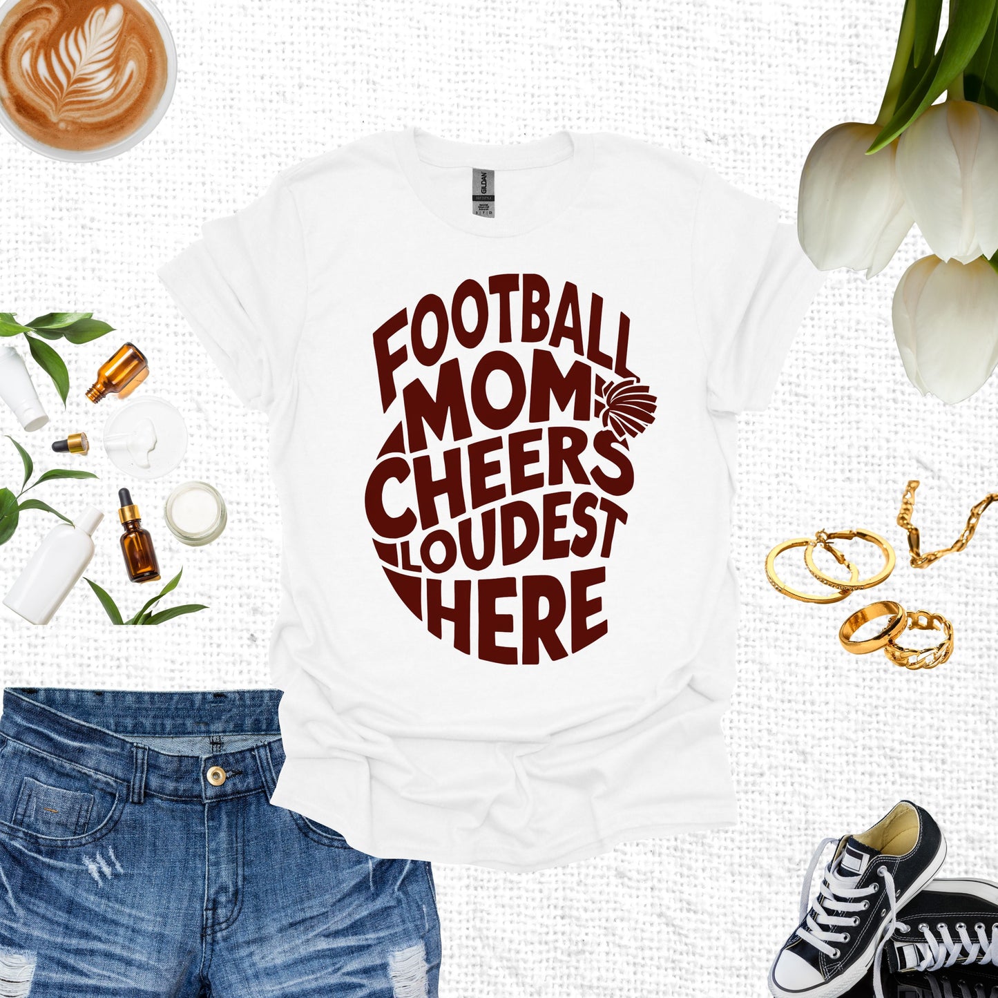 Football Mom Shirt - Own the Sidelines