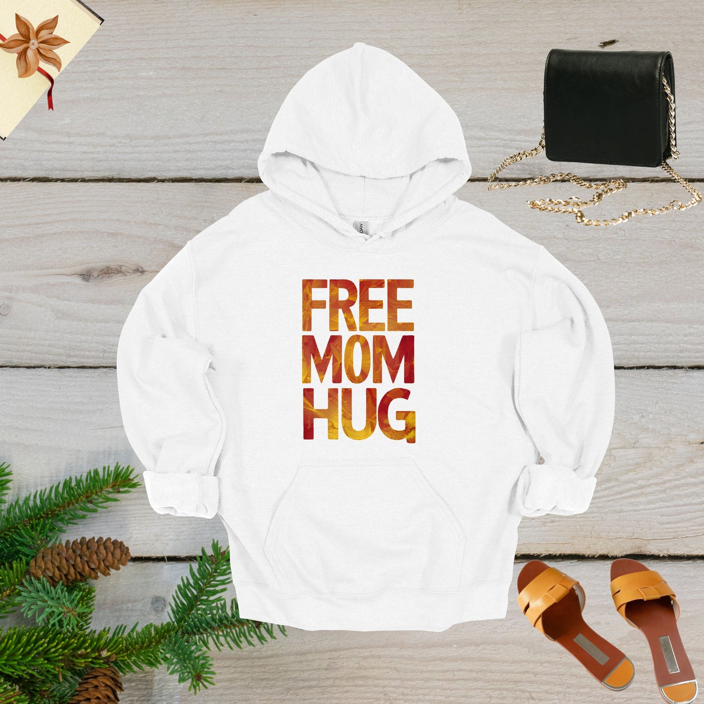 Free Mom Hug Hooded Sweatshirt